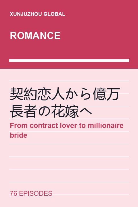 From contract lover to millionaire bride short drama cover